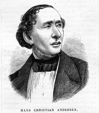 Hans Christian Andersen. Escritor danés 1805-1875 de Unknown artist