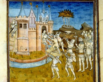 Enrique I luchando contra el ejército de Guillermo el Conquistador de Unknown artist