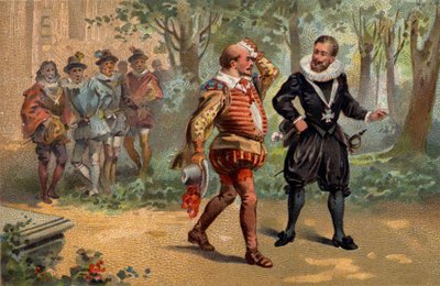 Enrique IV Rey de Francia y Enrique de Lorena, Duque de Mayenne y Aiguillon (1578-1621) de Unknown artist