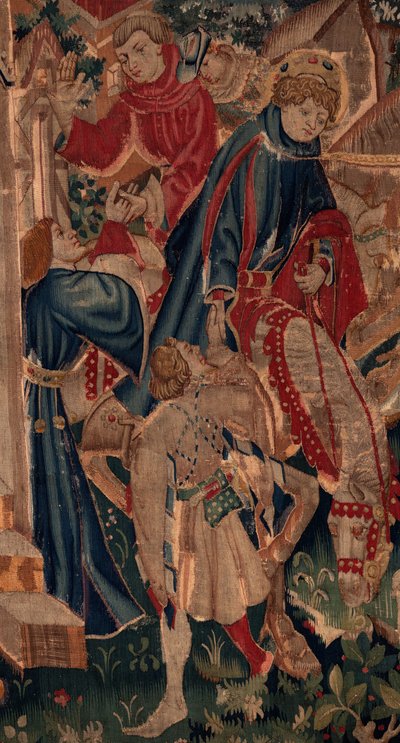 Historia de San Piat y San Eleuthère, Escena 8 (detalle) Centro de Unknown artist