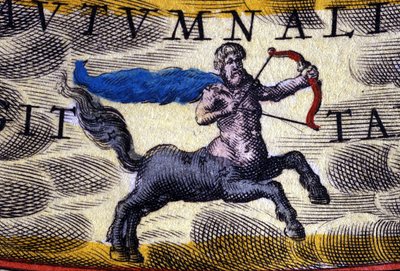 Horóscopo: signo del zodiaco, Sagitario. de Unknown artist