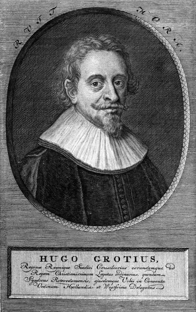 Hugo Grotius (1583-1645) (Huig de Groot), abogado y diplomático holandés. de Unknown artist