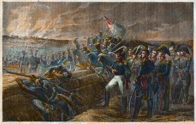 Cien Mil Hijos de San Luis - El asedio francés en la Batalla de Trocadero - 31 de agosto de 1823 - Expedición Española - Batalla de Trocadero de Unknown artist