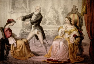 Escena de hipnosis de Unknown artist