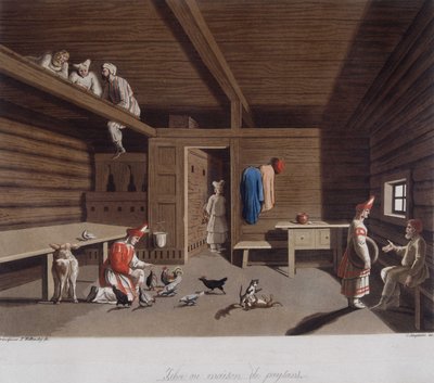 En “El Traje Antiguo y Moderno” 1819-1820, por Ferrario. de Unknown artist