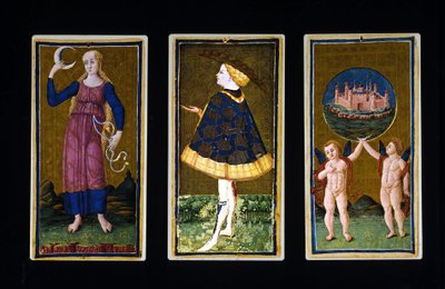 Tarots italianos. Tarot de Brera de Bonifacio Bembo de Unknown artist