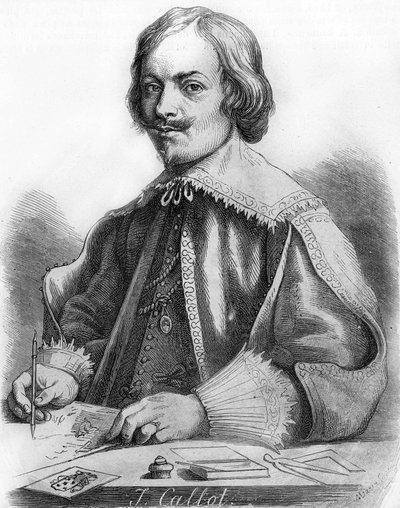 Jacques Callot, caricaturista y grabador francés de Unknown artist