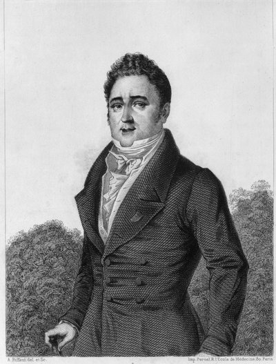Jacques Lafitte (1767-1844), banquero y político francés - grabado en “Histoire de la vie politique et privée de Louis Philippe” de Unknown artist