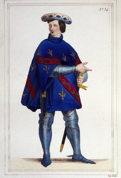 Jacques de Bourbon, conde de La Marche, condestable de Francia en 1354 (? -1361). de Unknown artist
