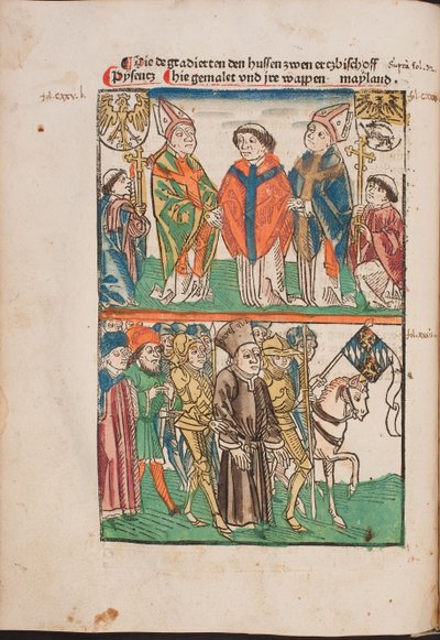 Jan Hus entregado al poder secular de Unknown artist