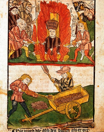 Jan Hus (o Jean Huss) de Unknown artist