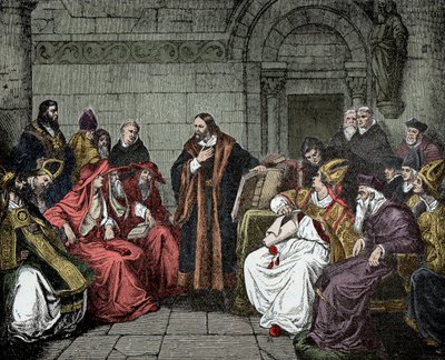 Jan Hus (o Jean Huss) de Unknown artist