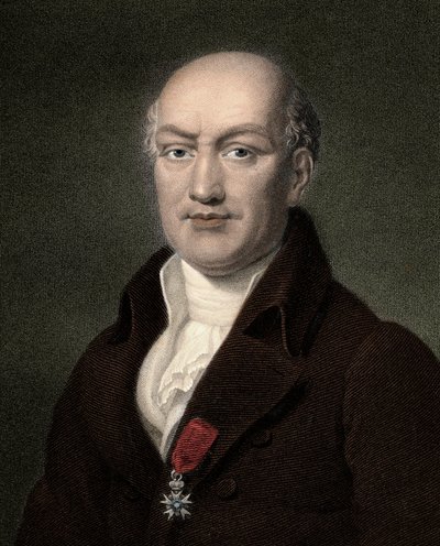 Jean Baptiste Joseph Delambre (1749-1822) - grabado - siglo XIX de Unknown artist