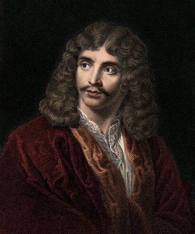 Jean Baptiste Poquelin Moliere 1622-1673 de Unknown artist