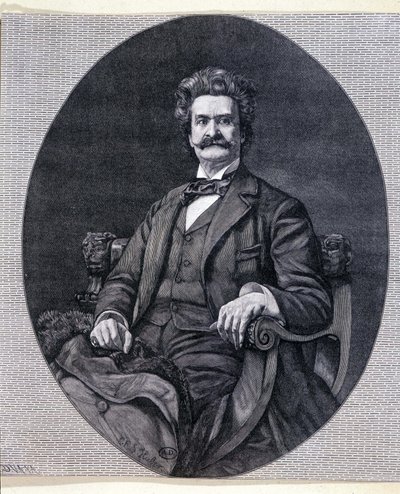 Johann II Strauss Jr. (1825-1899), músico austriaco de Unknown artist