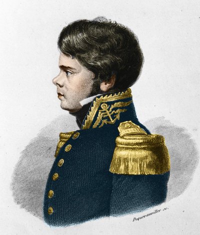 Jules Poret de Blosseville. Explorador, marinero y geógrafo francés de Unknown artist