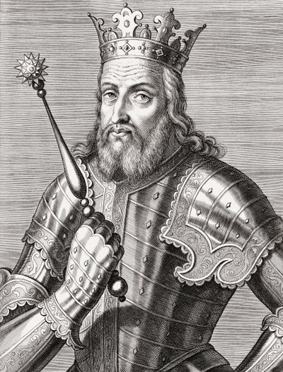Rey Afonso IV de Portugal. Retrato. de Unknown artist