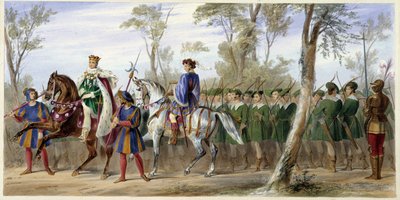 Rey Charles William Vane - en "Caballero de Inglaterra" por J. Whatman, ed. T. M