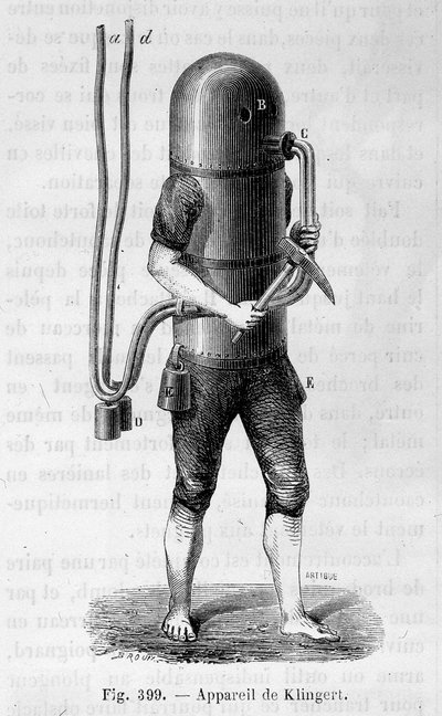 Aparato de buceo Klingert - en 