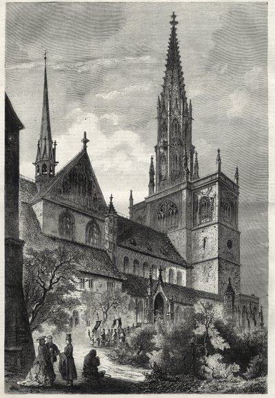 Konstanzer Münster - La Catedral de Constanza - Alemania - Catedral de Nuestra Señora de Constanza - 1868 de Unknown artist