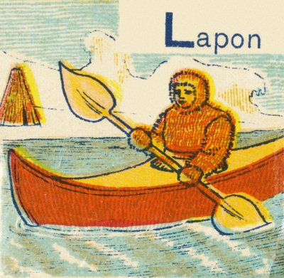 L como Lapón de Unknown artist
