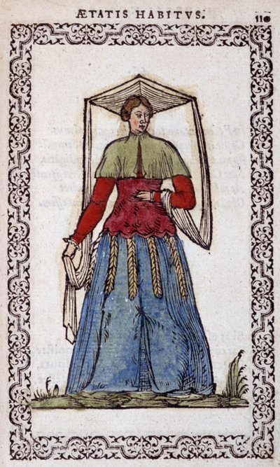 La Nictorienne - en “Habits et effigies” por Jean Sulperius de Unknown artist