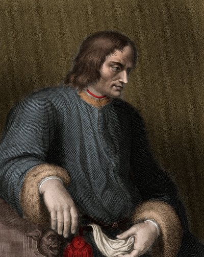 Lorenzo de Médici también conocido como Lorenzo el Magnífico de Unknown artist