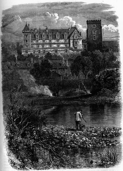 El castillo de Pau, Pirineos Atlánticos (64) de Unknown artist