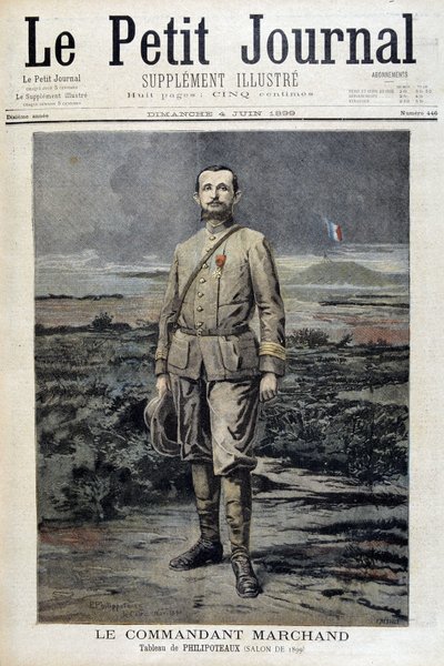 El comandante Marchand - en "Le petit Journal" del 04/06/1899 de Unknown artist