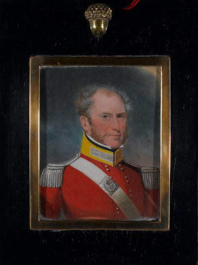 Teniente Coronel Mathew Frederick Steele, 77º Regimiento de Unknown artist