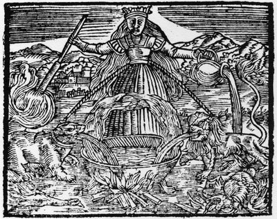 La obra universal de los alquimistas - Grabado de 1659 en "L