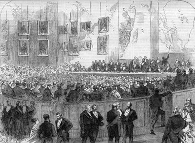 Londres 1868. Sociedad Geográfica de Londres: descripción del viaje del Dr. David Livingstone (1813-1873) a África de Unknown artist