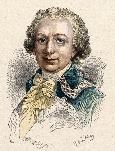Louis Antoine, Conde de Bougainville (1729-1811), navegante francés. de Unknown artist
