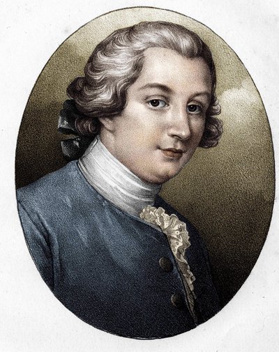 Louis Gresset (1709-1777), escritor francés. de Unknown artist