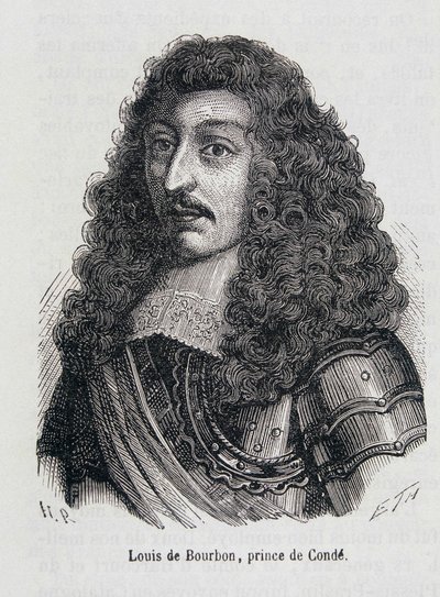 Luis II de Borbón, Príncipe de Condé, conocido como Le Grand Condé (1621-1686) de Unknown artist