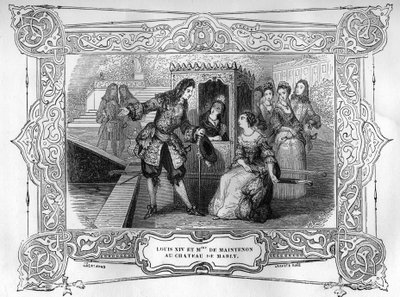 Luis XIV y Françoise d