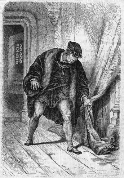 Luis XI, Rey de Francia en Peronne (Italia). de Unknown artist