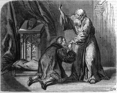 Luis XI apeló a San Juan de Paule para que lo tratara de Unknown artist