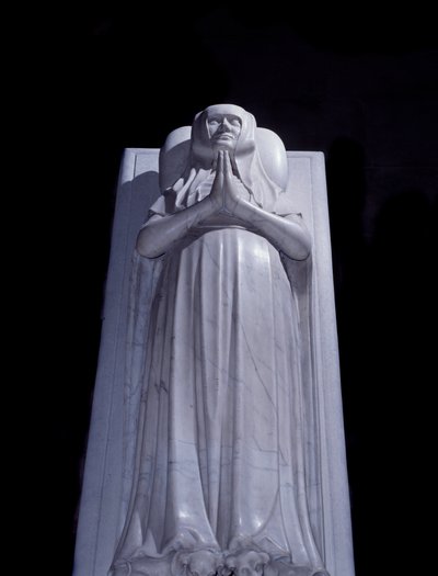 Yacente de la monja Blanca de Francia de Unknown artist