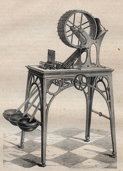 Máquina de Louis-Joseph Deleuil (1795-1862) para la verificación de monedas de oro de Unknown artist