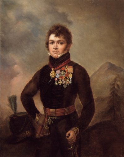 Mayor Sir John Scott Lillie, 7º Cacadores, Ejército Portugués, 1820 circa de Unknown