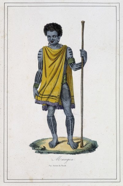 Mangia - en “Los diferentes pueblos de la tierra” de Padre Paul Jonhanneaud, Librería de Buenos libros de Unknown artist