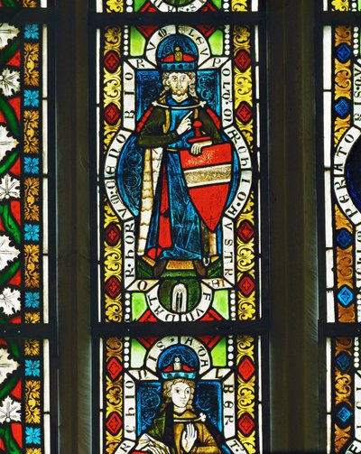 Margrave Leopoldo III de Babenberg (vidriera) de Unknown Artist