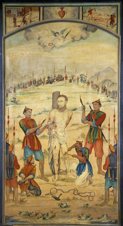 Martirio del Beato Marchand Cochinchine de Unknown artist