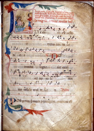 Misal de Antonio de Vomate, Liturgia Ambrosiana de Unknown artist