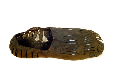 Modelo de zapatos para hombres del siglo XVI. Museo del castillo, Milán de Unknown artist
