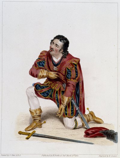 Sr. Kean como Gloster en “Ricardo III” de Shakespeare, principios del siglo XIX de Unknown artist