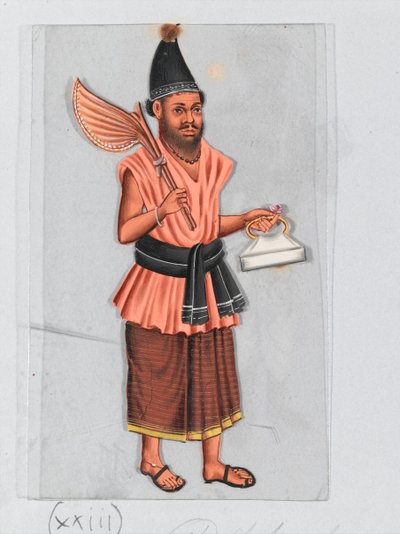 Fakir musulmán, India de Unknown artist
