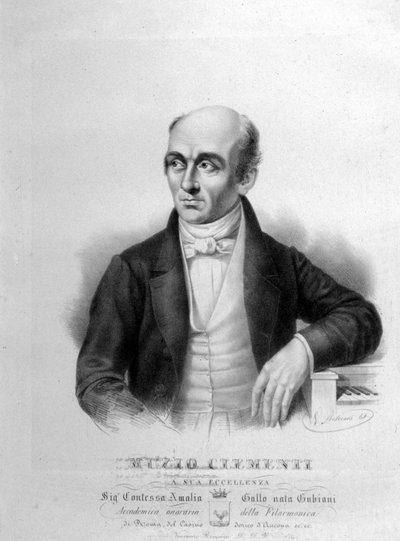 Muzio Clementi (1752-1832), pianista y compositor italiano de Unknown artist