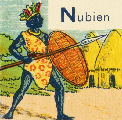 N como Nubio de Unknown artist